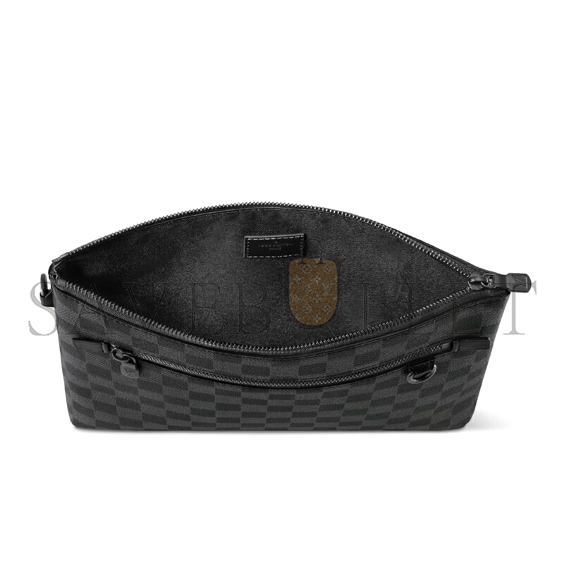 l0*is V*t0n takeoff pouch damier graphite n40504 (30*22*5cm)